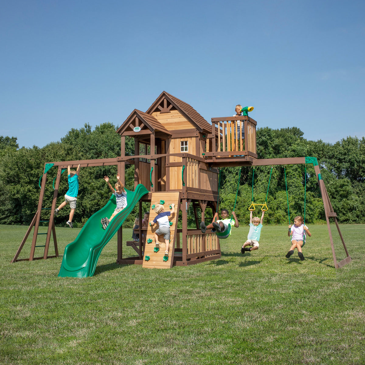 Skyfort II with Wave Slide – Recreations Outlet