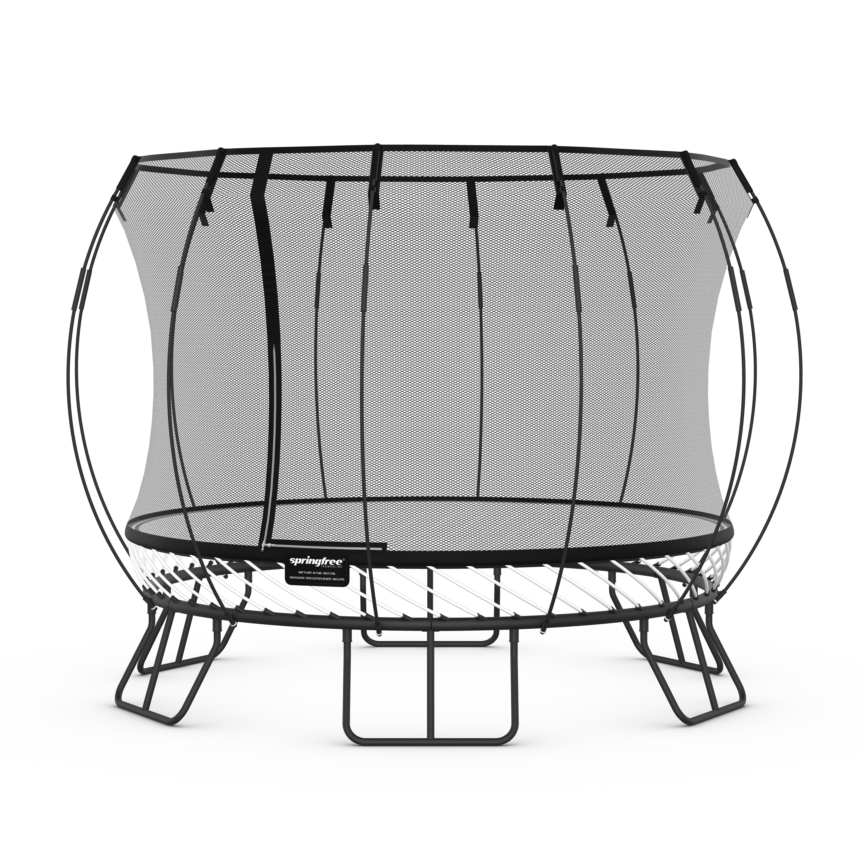 Springfree Trampoline 10ft Medium Round Trampoline with Safety Net Enclosure