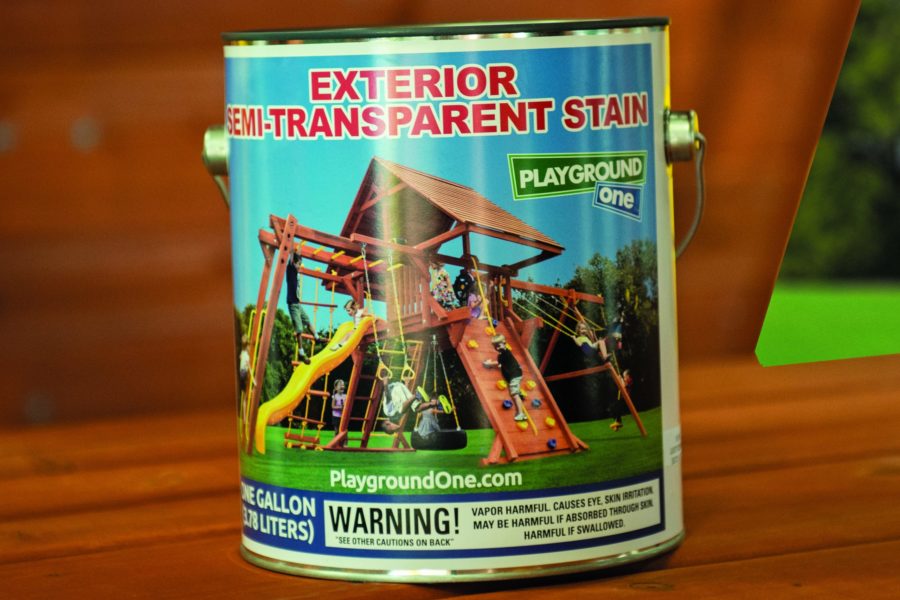 Playground One Wood Stain Recreations Outlet