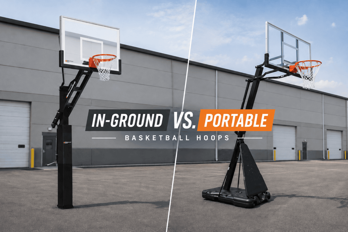 Commercial Basketball Hoop Buying Guide: In-Ground vs. Portable and What Actually Wins