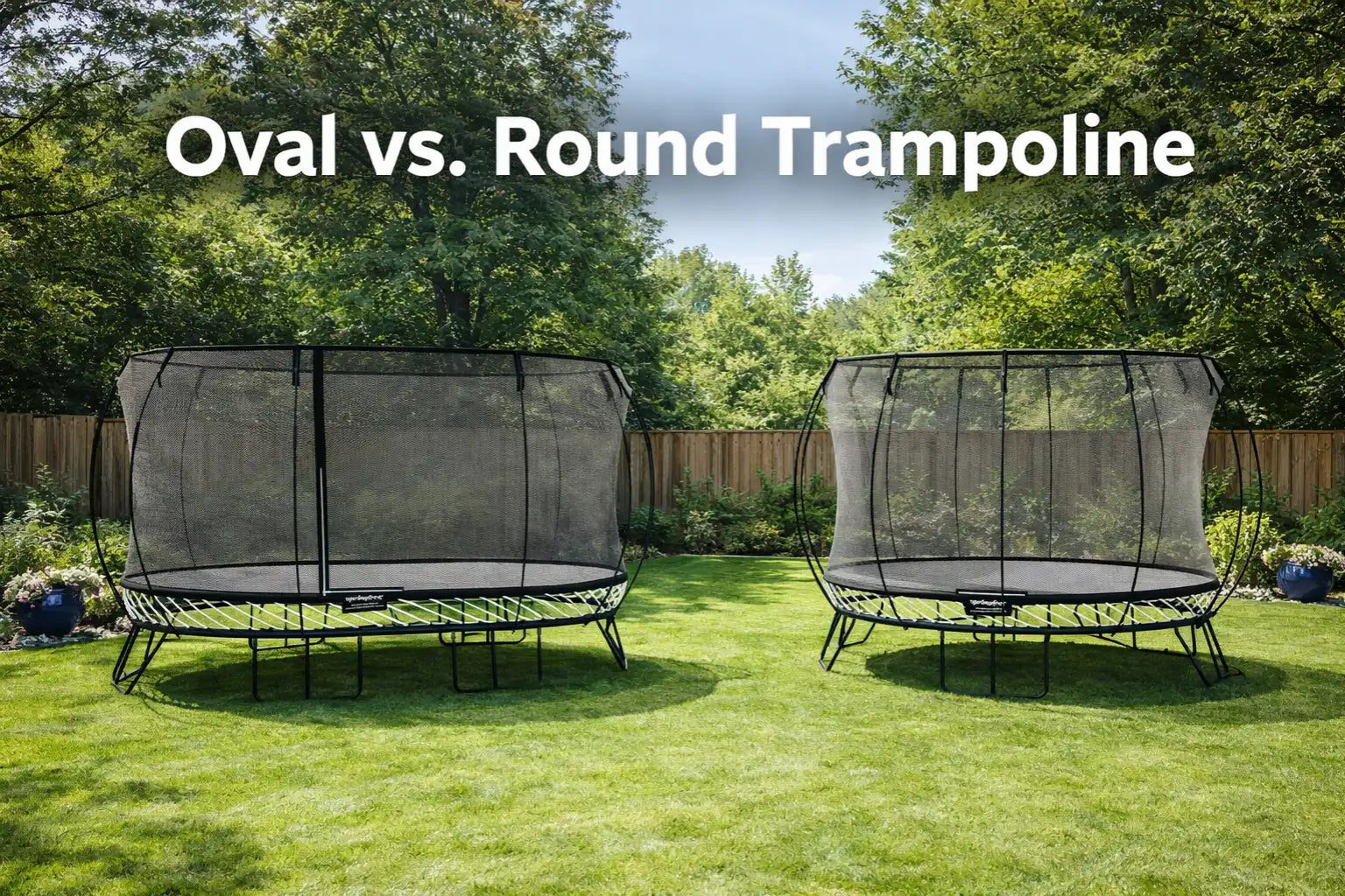 Oval vs. Round Trampoline: Which Shape Fits Your Family and Backyard?