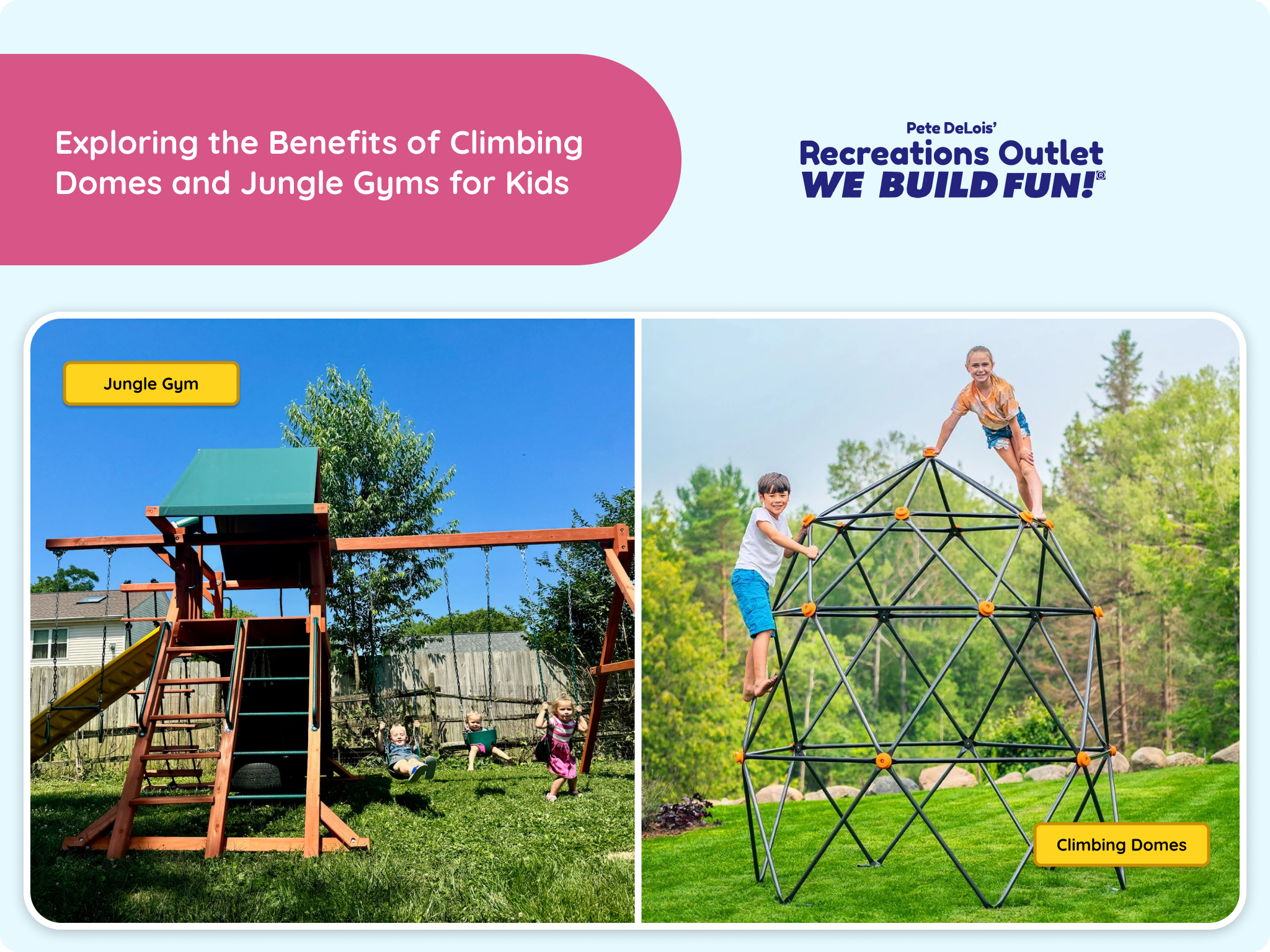 Why Climbing Domes & Jungle Gyms Are Must-Haves in Ohio