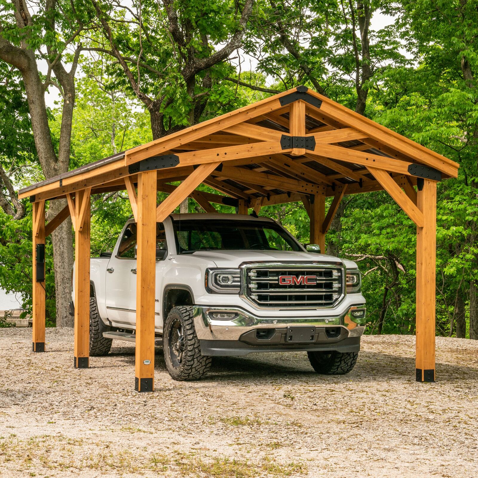 20x12 Norwood Carport/Gazebo – Recreations Outlet