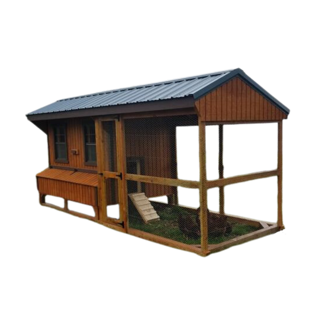 Chicken Coop with Run Recreations Outlet