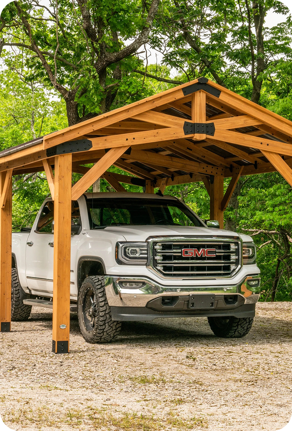 20x12 Norwood Carport/Gazebo – Recreations Outlet