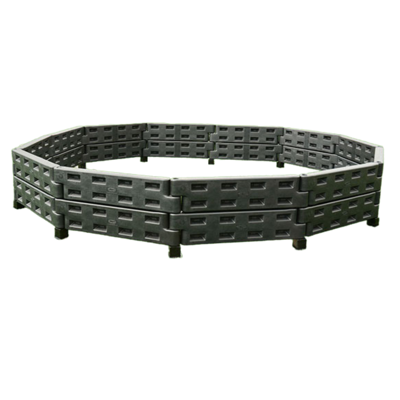 GaGa Pit: Durable, interlocking plastic panels create a safe, fun game arena for kids.

