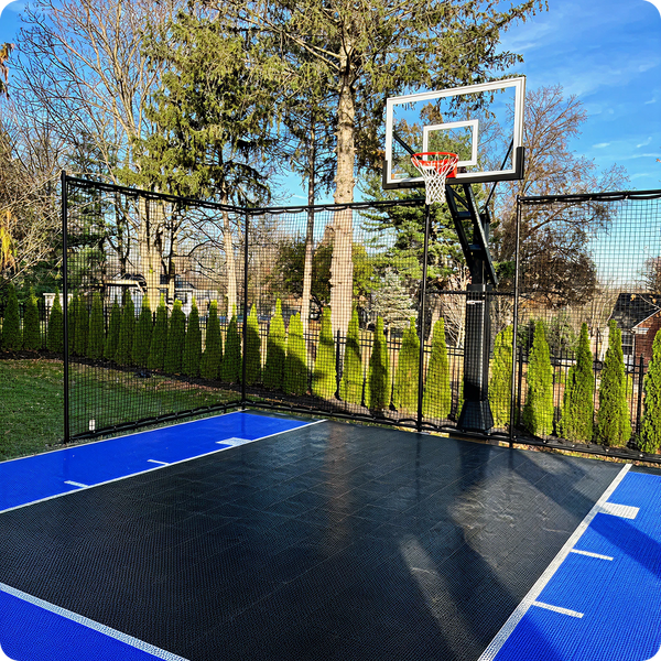 Multi-sport court surfaces