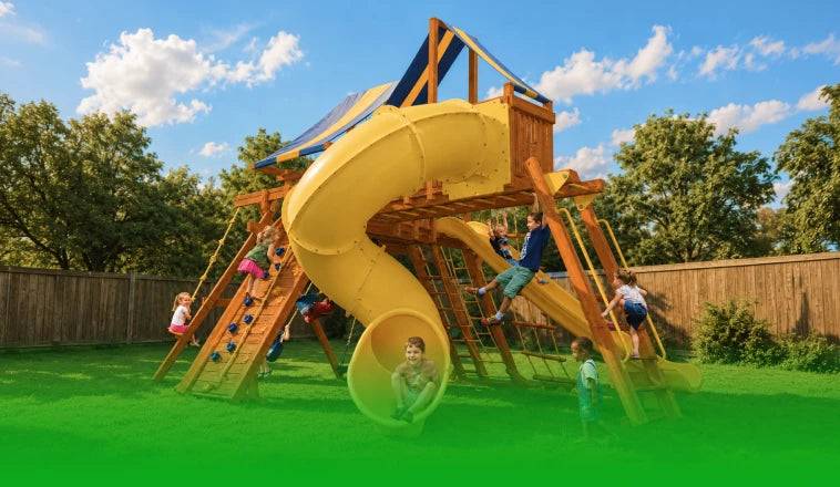 Backyard Playsets, Trampolines, & More