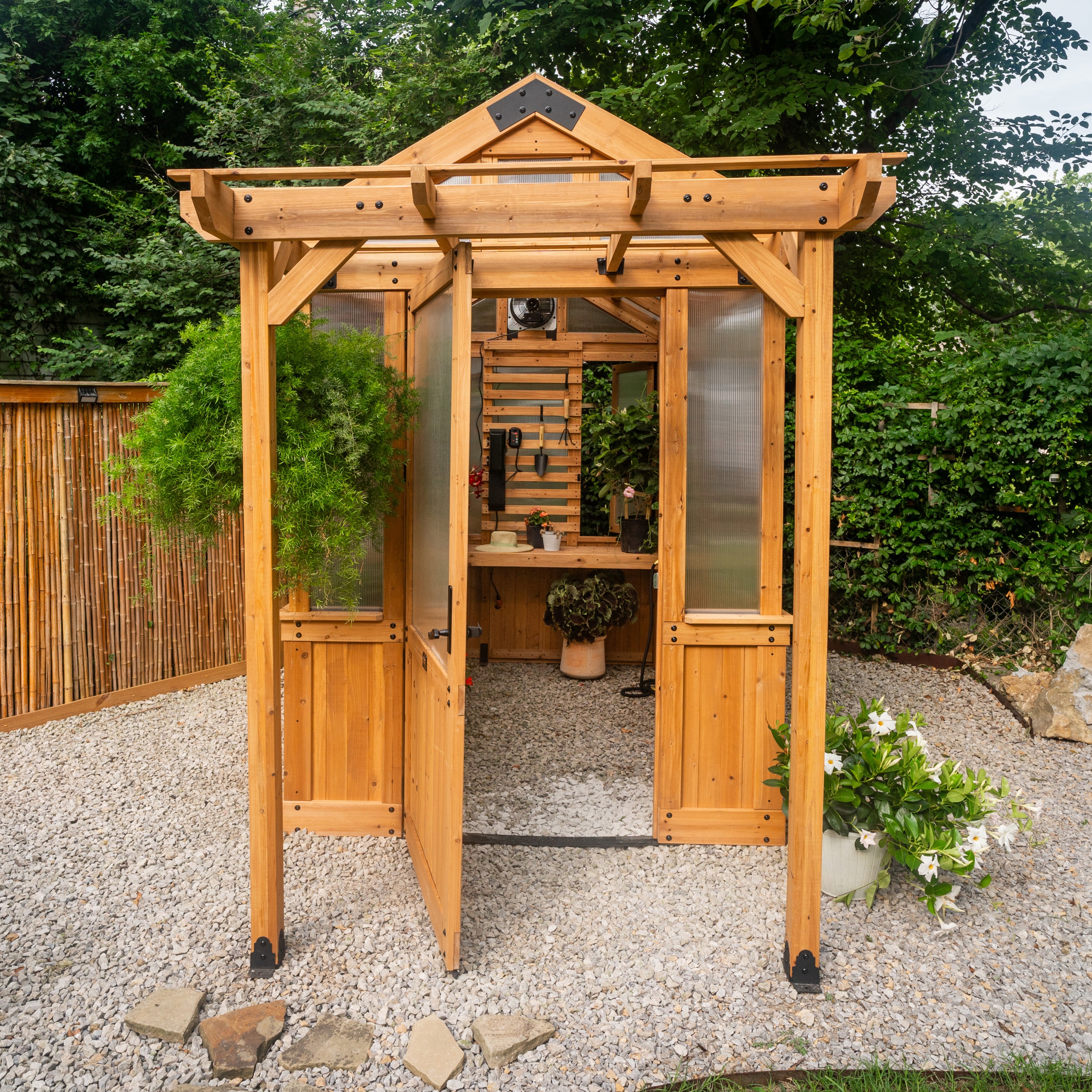 BYD Lilybelle Greenhouse-9x6-Sam's – Recreations Outlet