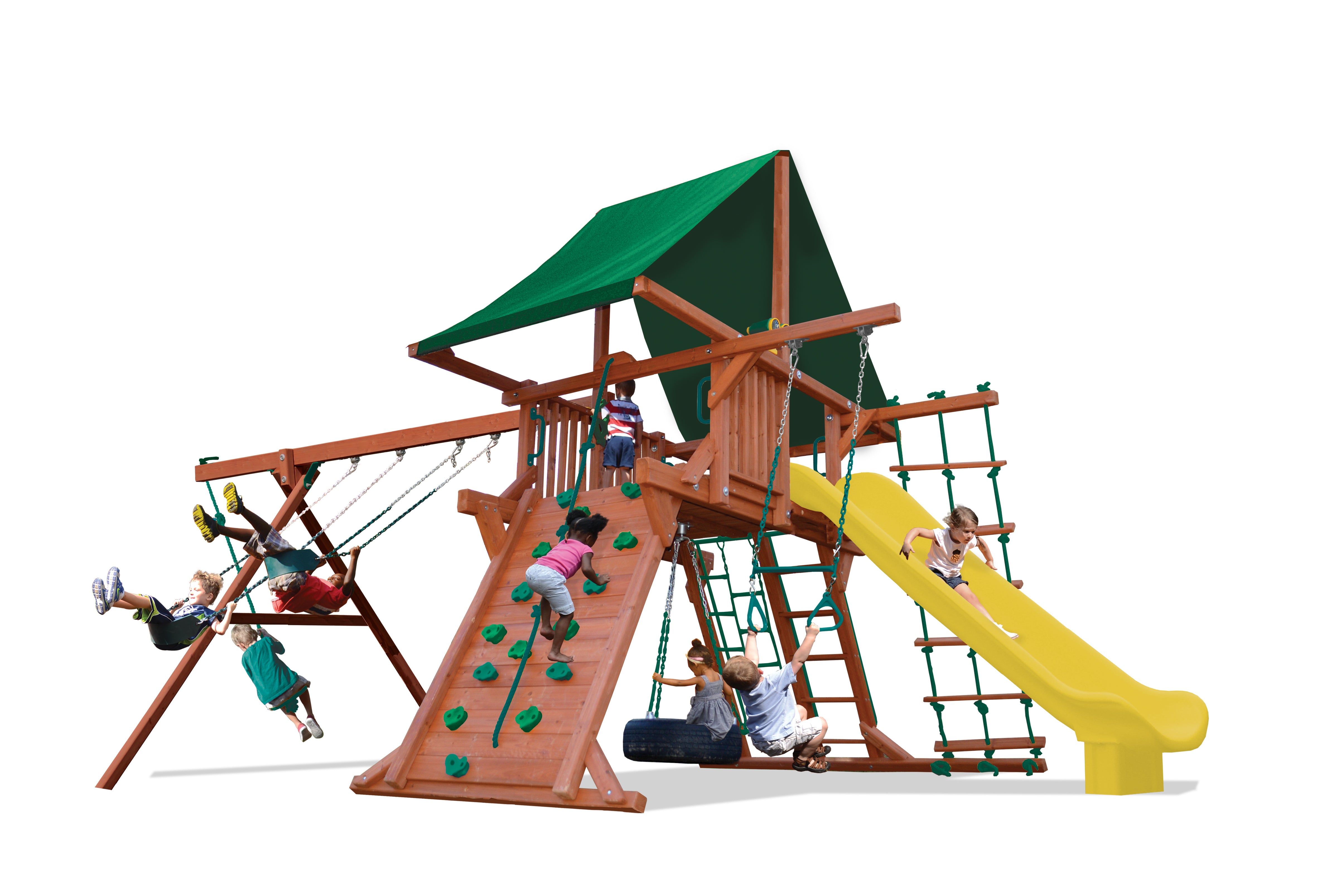 Playcenter Combo One Swing And Slide Set Turbo Deluxe Playcenter