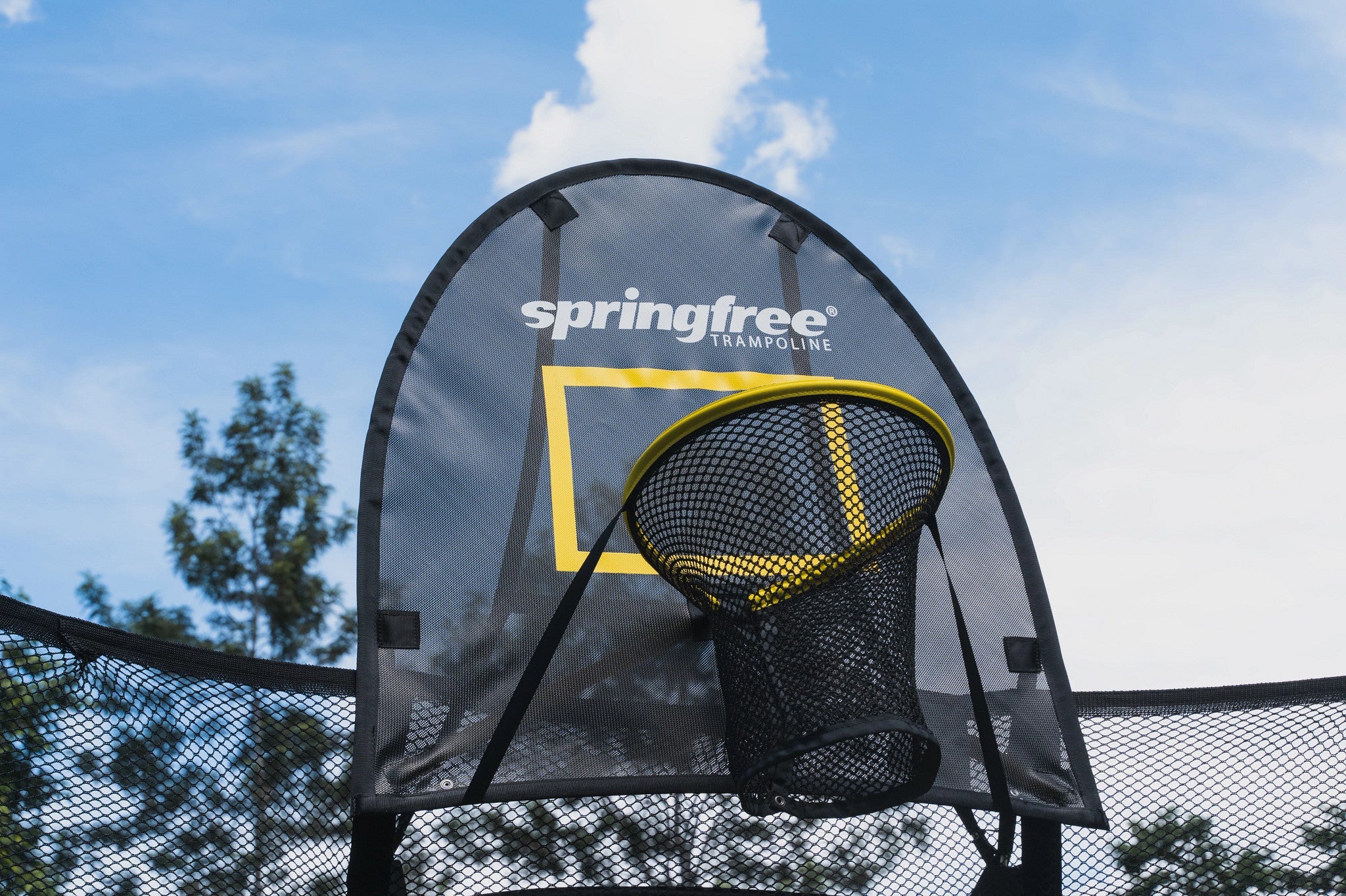 FlexrHoop Springfree Trampoline Basketball Hoop - Main Image
