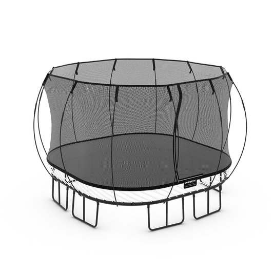 Springfree 11' Large Square Trampoline with safety enclosure
