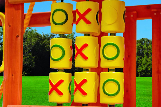 Tic Tac Toe Panel Stand Alone Play Event